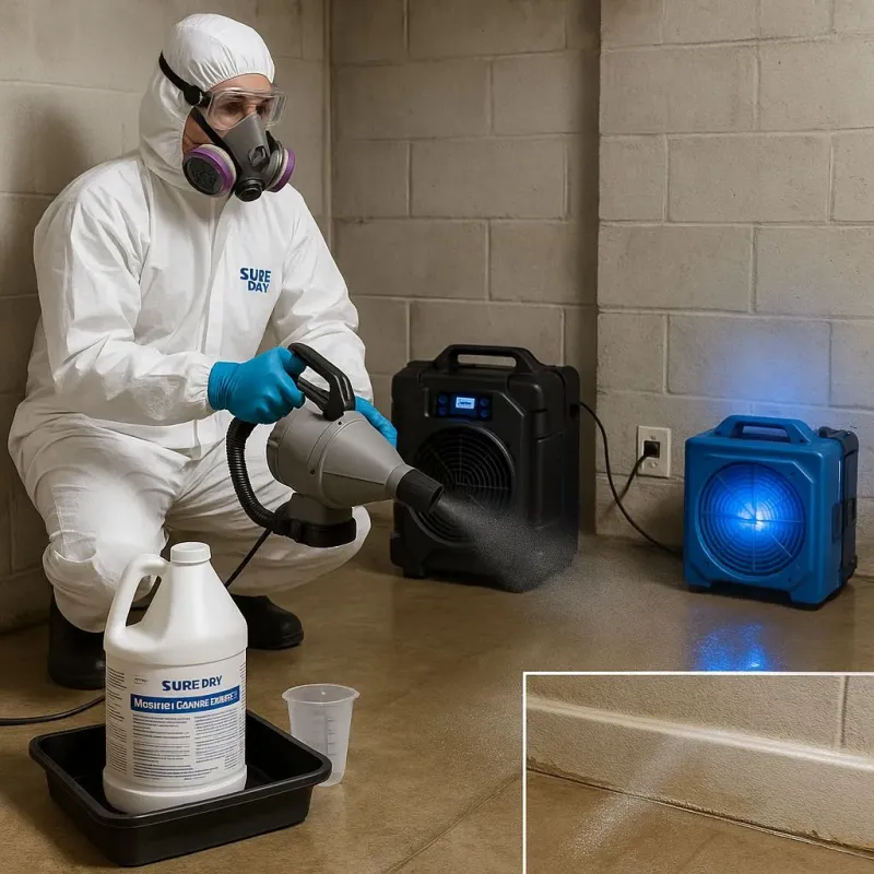 Sanitization and Odor Removal process in Erie County, NY