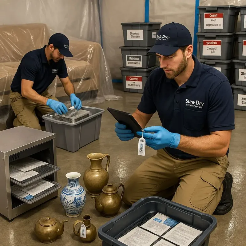 Content Protection and Restoration process in Erie County, NY